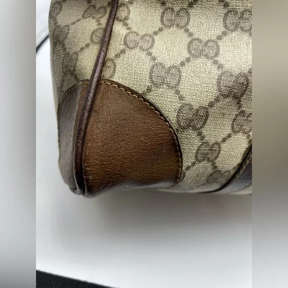 Gucci PVC Sherry Line Boston Handbag - Picture 11 of 15